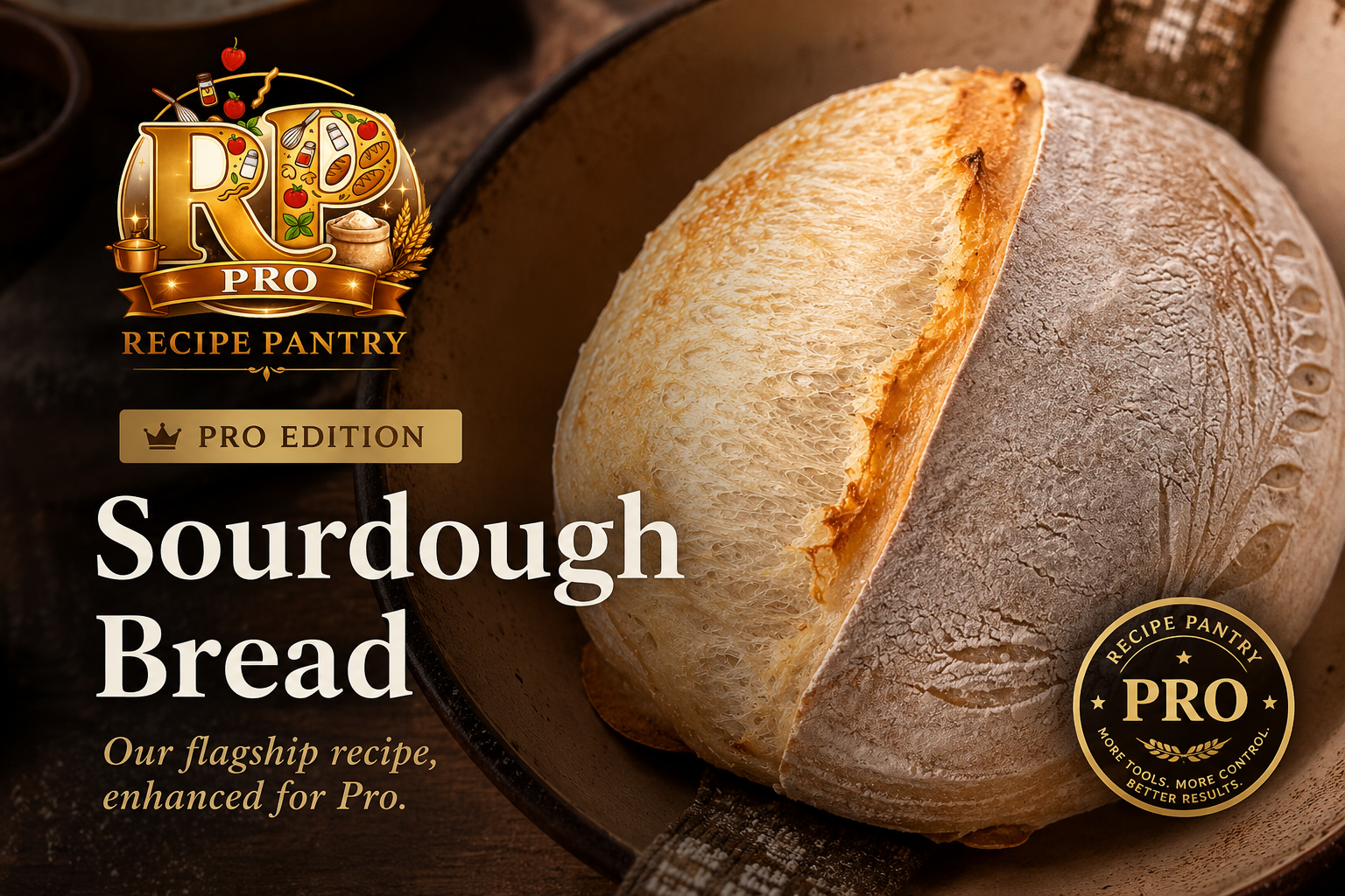 Recipe Pantry Pro Edition — Sourdough Bread