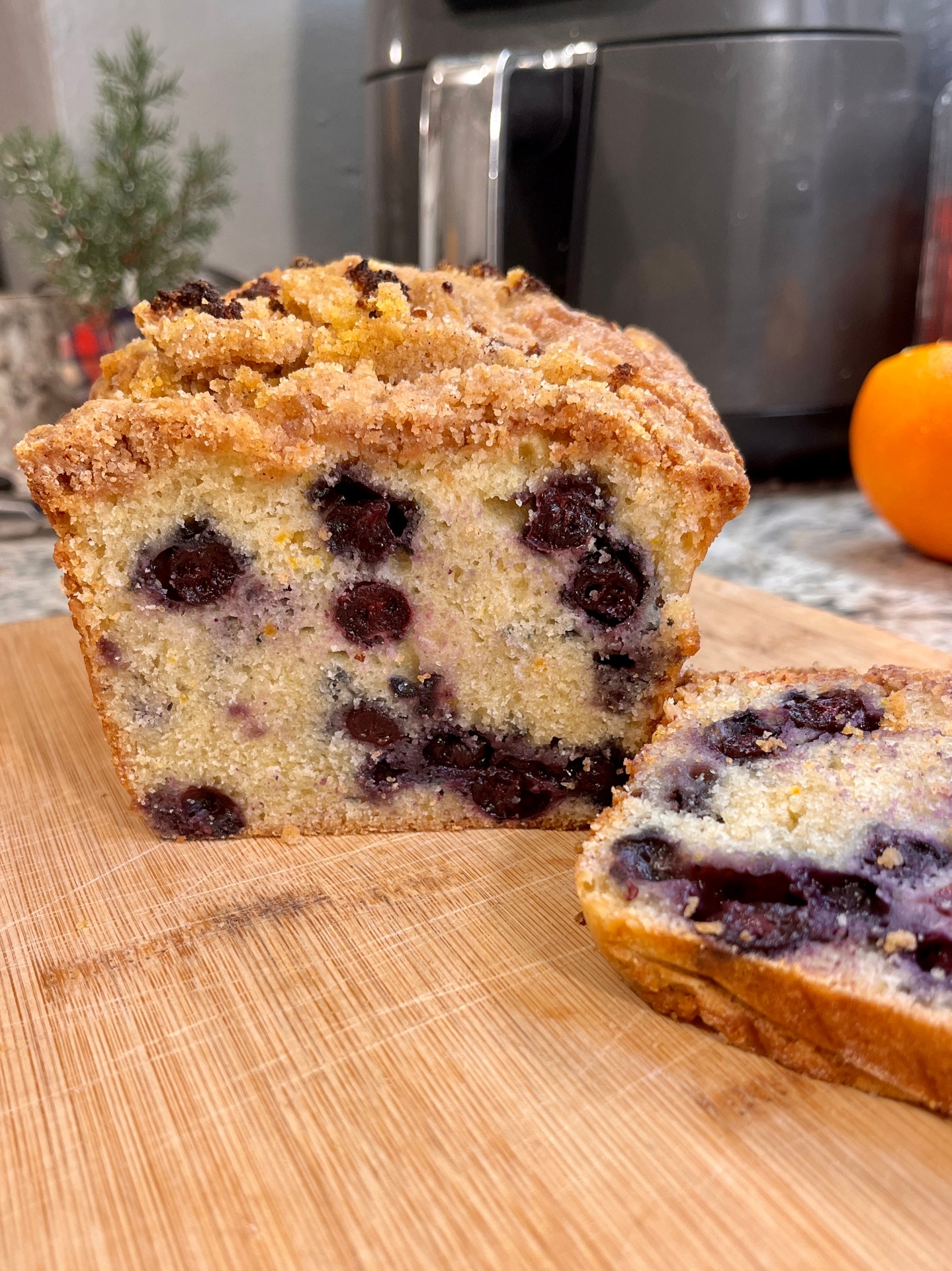 Henry's Blueberry Muffin Bread