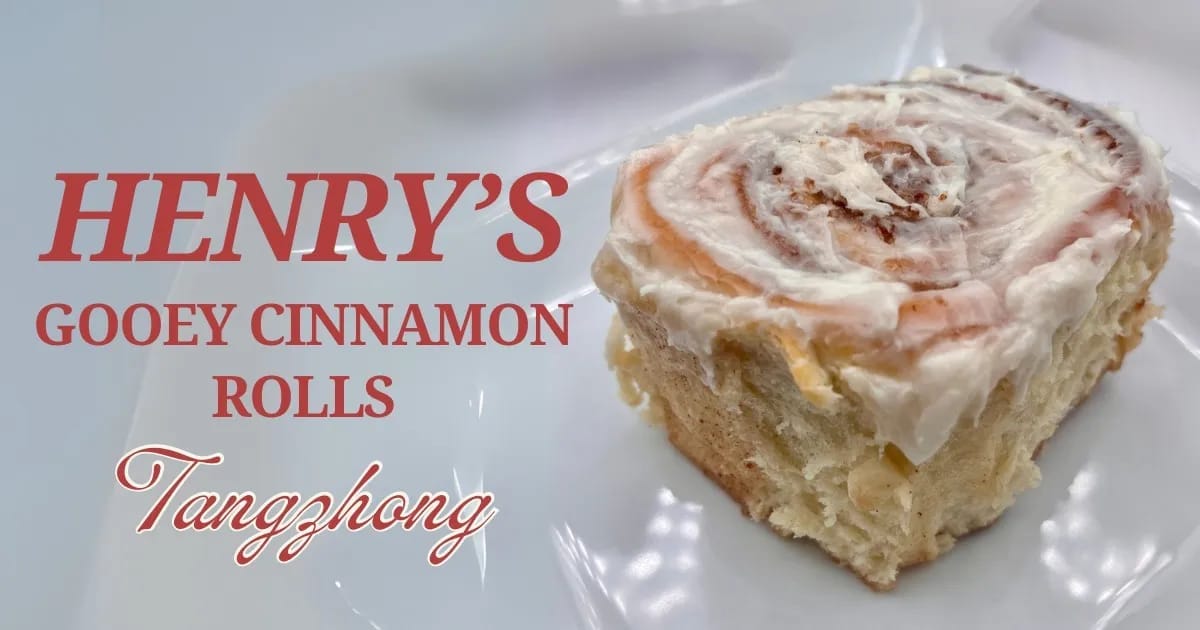 Henry's Big, Gooey Cinnamon Rolls
