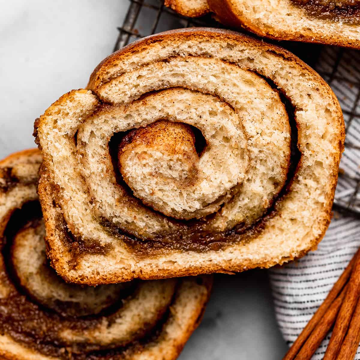 No-Gap Cinnamon Swirl Bread