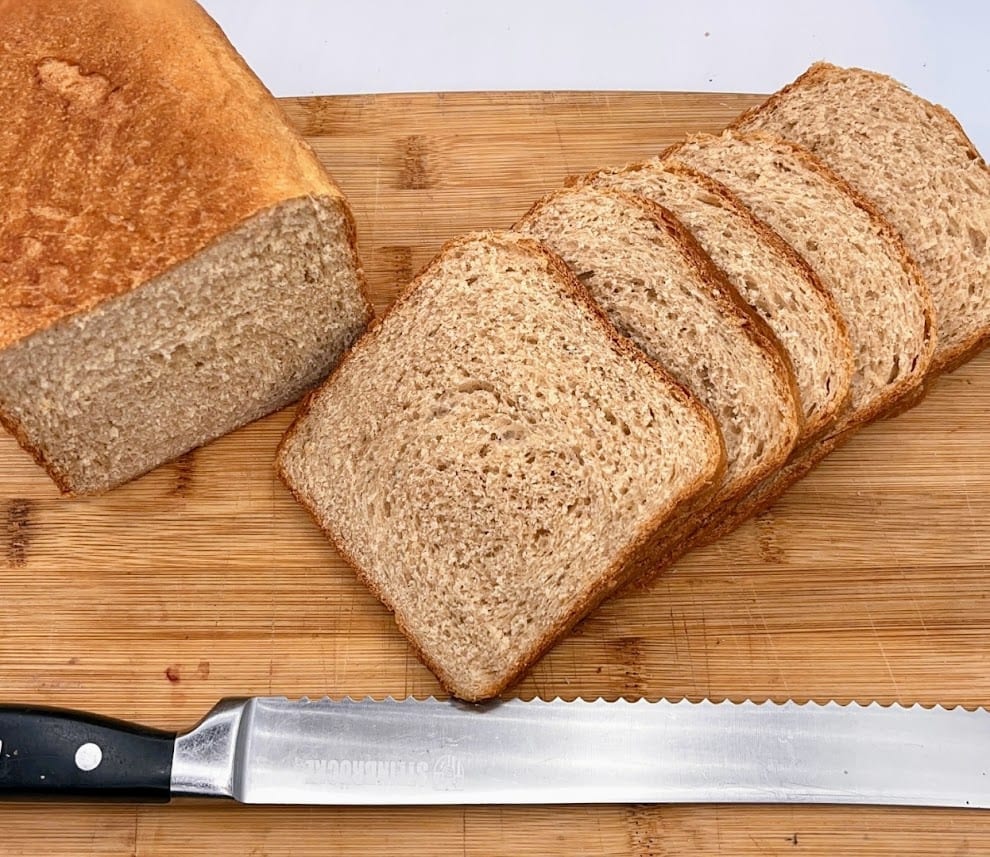 Everyday Multigrain Sandwich Bread - finished bread