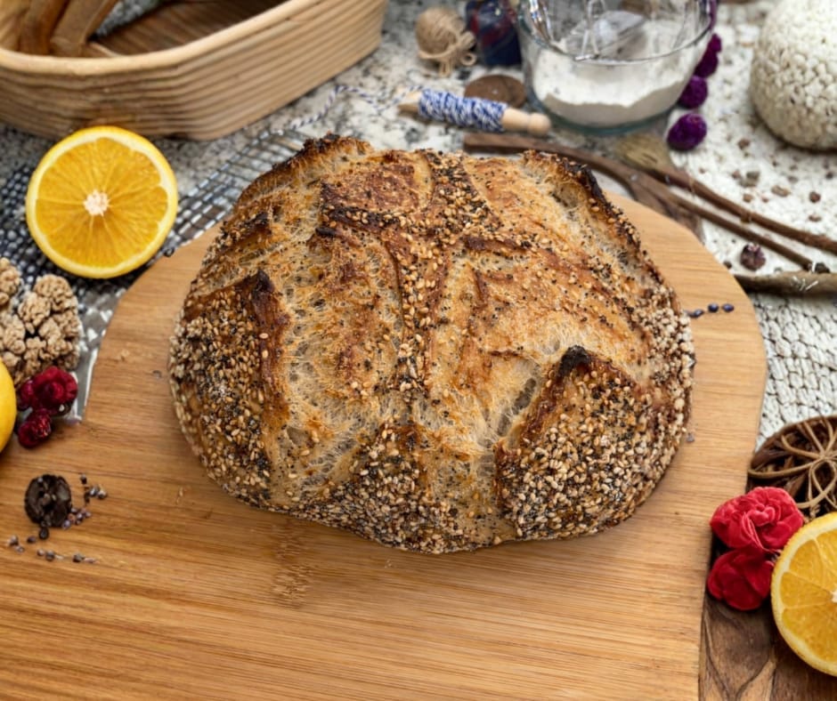 Everything Bagel Sourdough