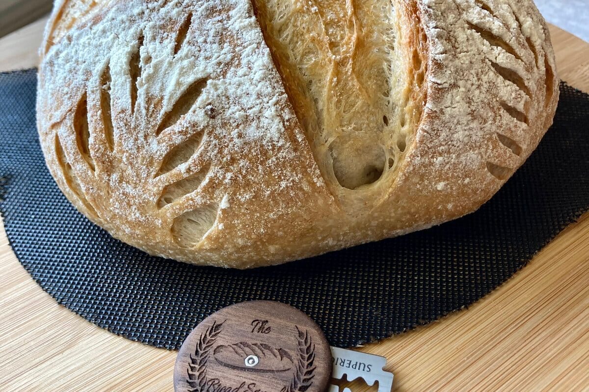 Henry's Foolproof Yeasted Loaf — Sourdough Bridge Version - finished bread