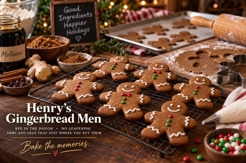 Henry's Gingerbread Men
