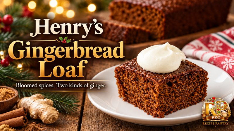 Henry's Gingerbread Loaf