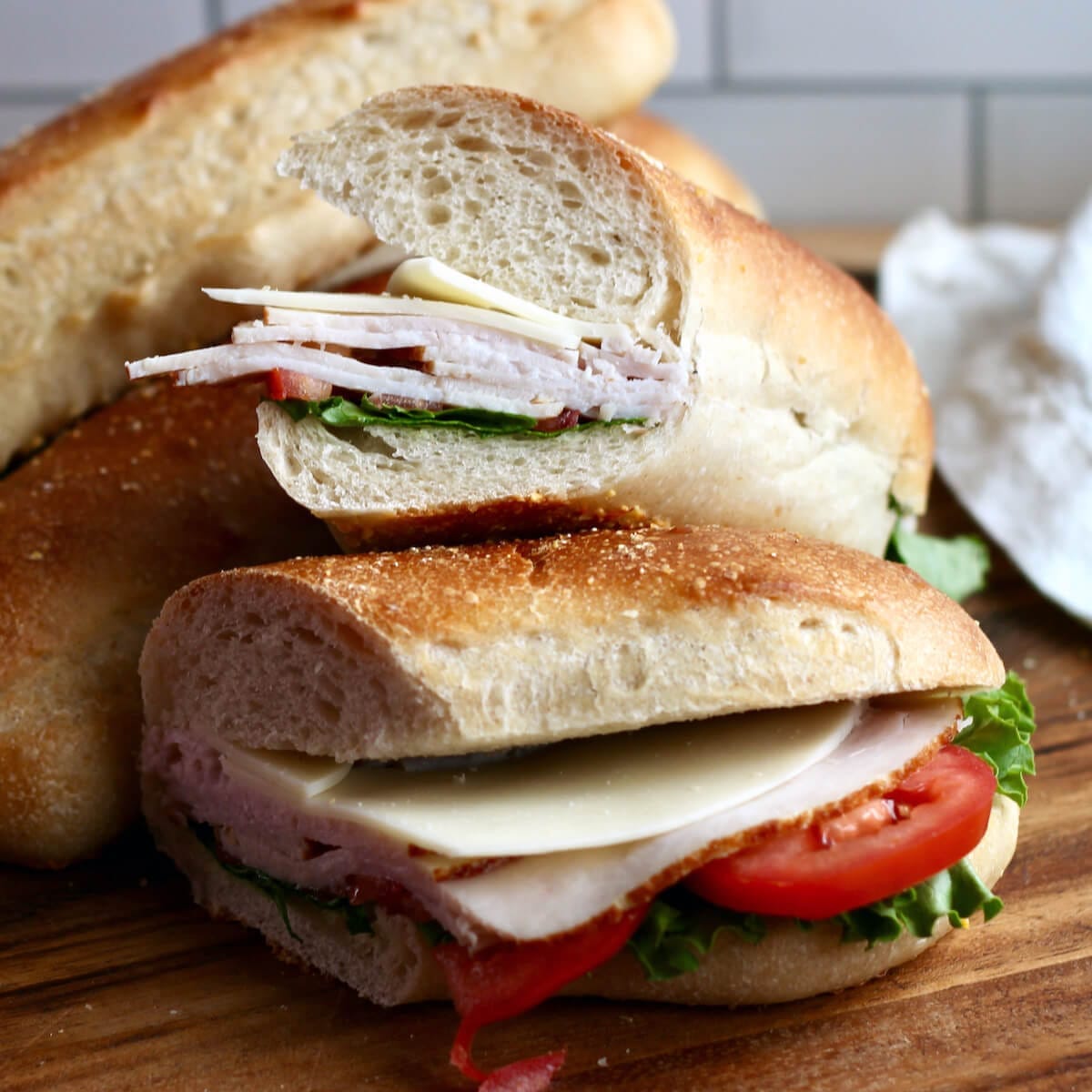 Hoagie Rolls (Yeasted)