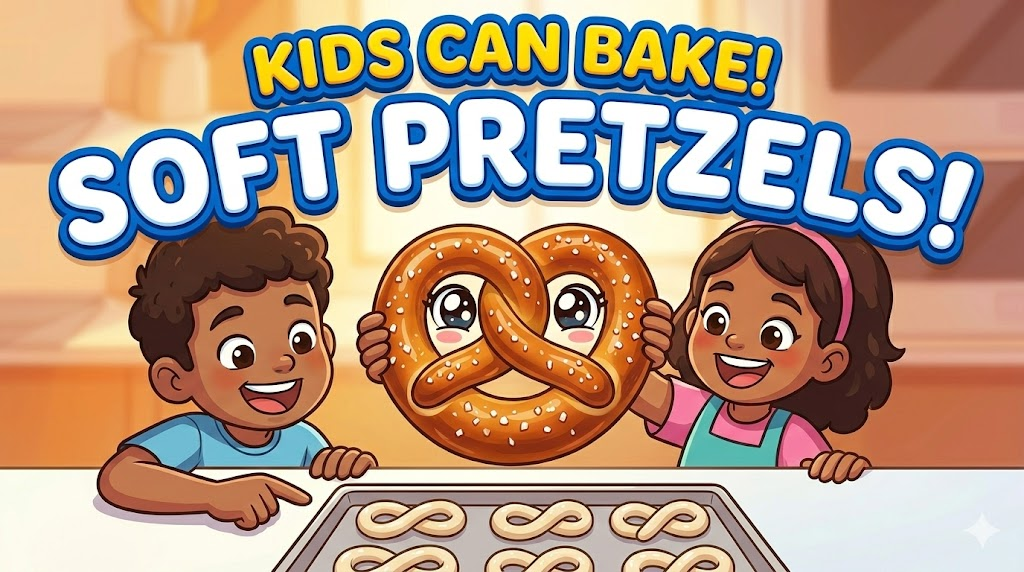 Kids Can Bake: Soft Pretzels