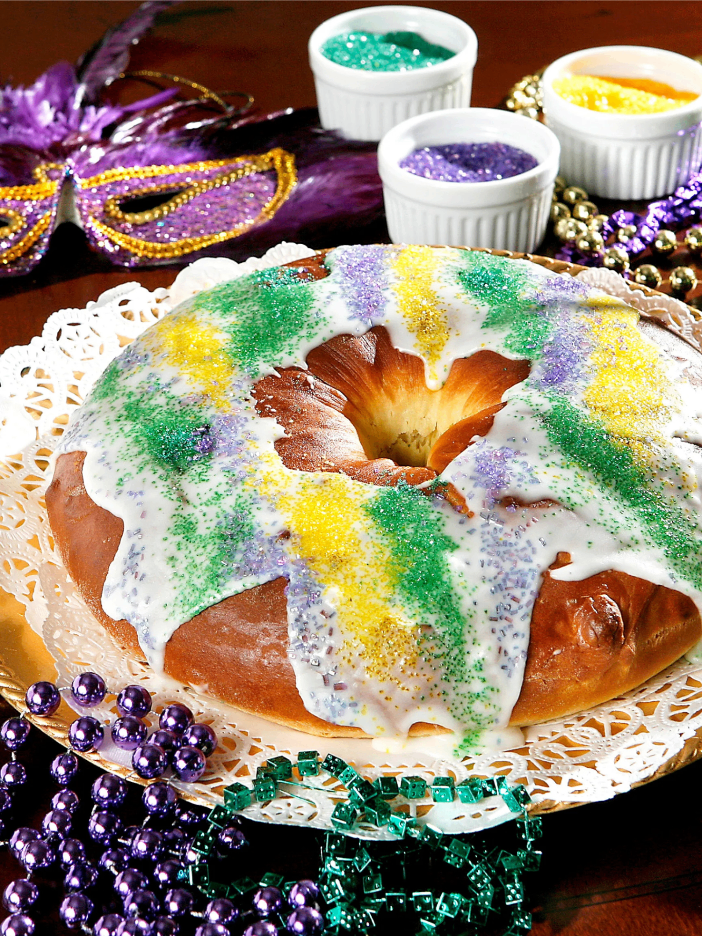 King Cake: A Mardi Gras Tradition Worth Mastering - finished bread