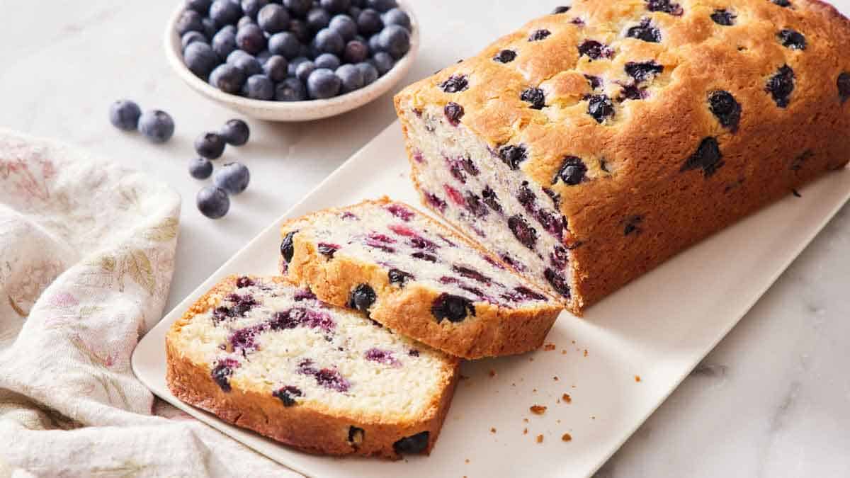 Lemon Blueberry Quick Bread