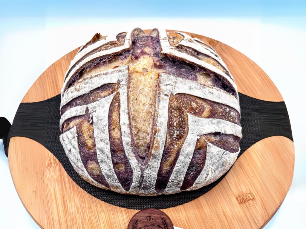 Marbled Bread (Yeasted) - finished bread