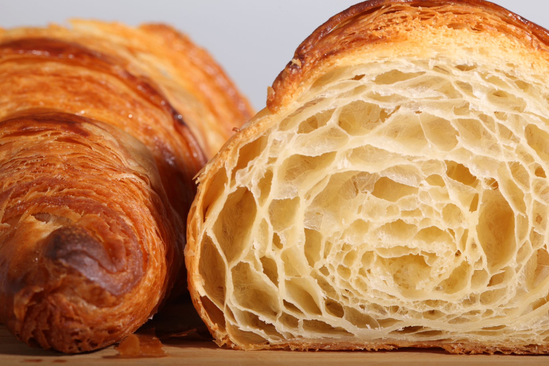 Classic French Croissants - finished bread