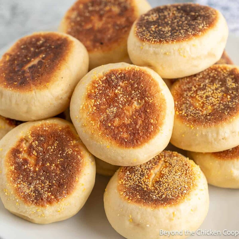 Henry's Overnight English Muffins (Yeasted) | Crust & Crumb