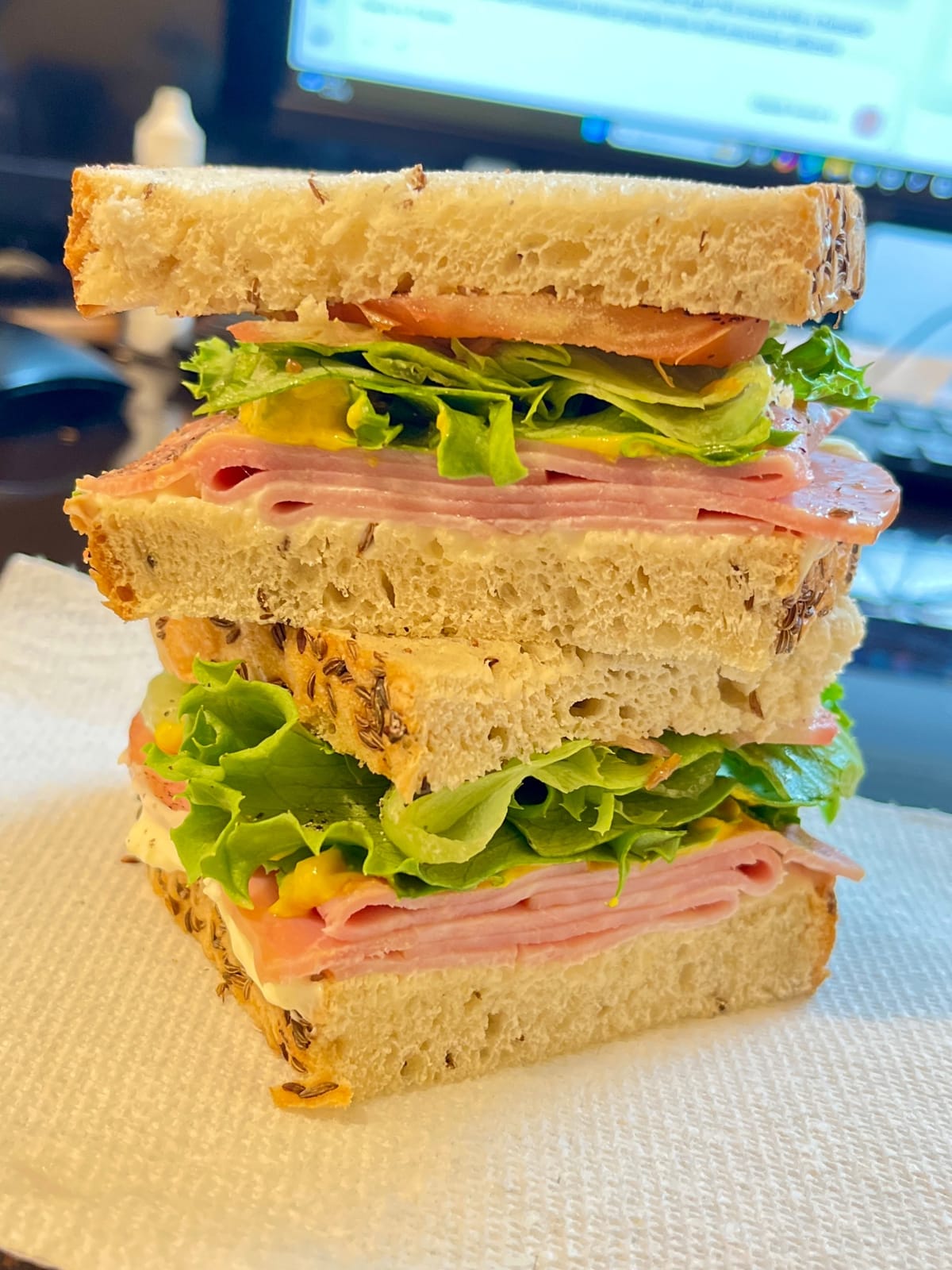 American Sandwich Bread with Sponge