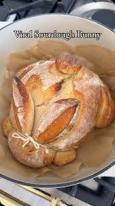 Sculpted Easter Bunny Bread