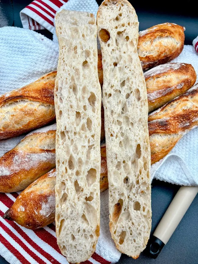 Sourdough Baguettes