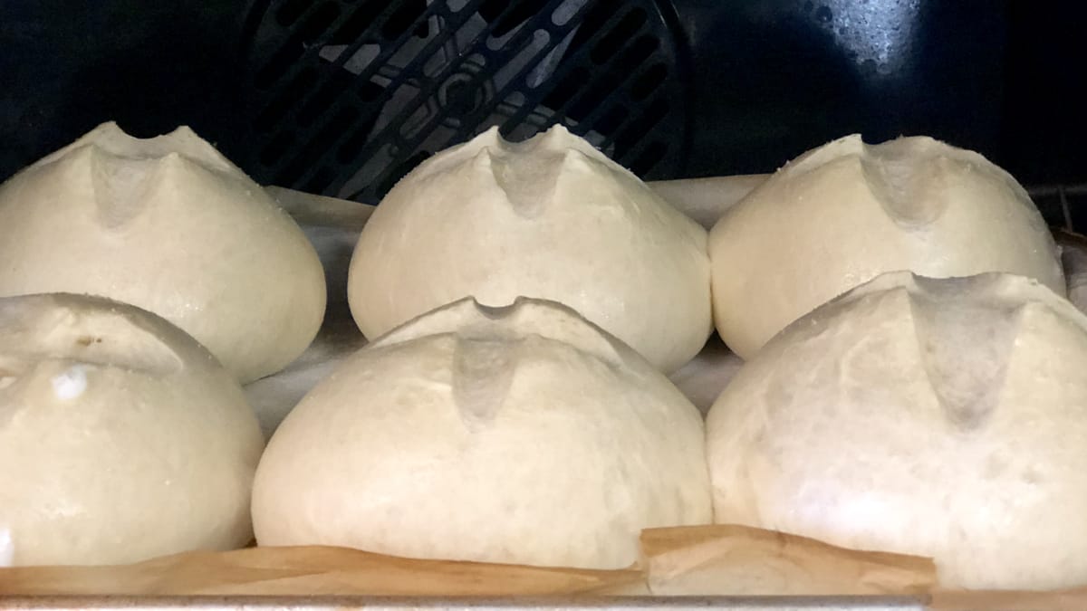 Sourdough Bread Bowls - finished bread