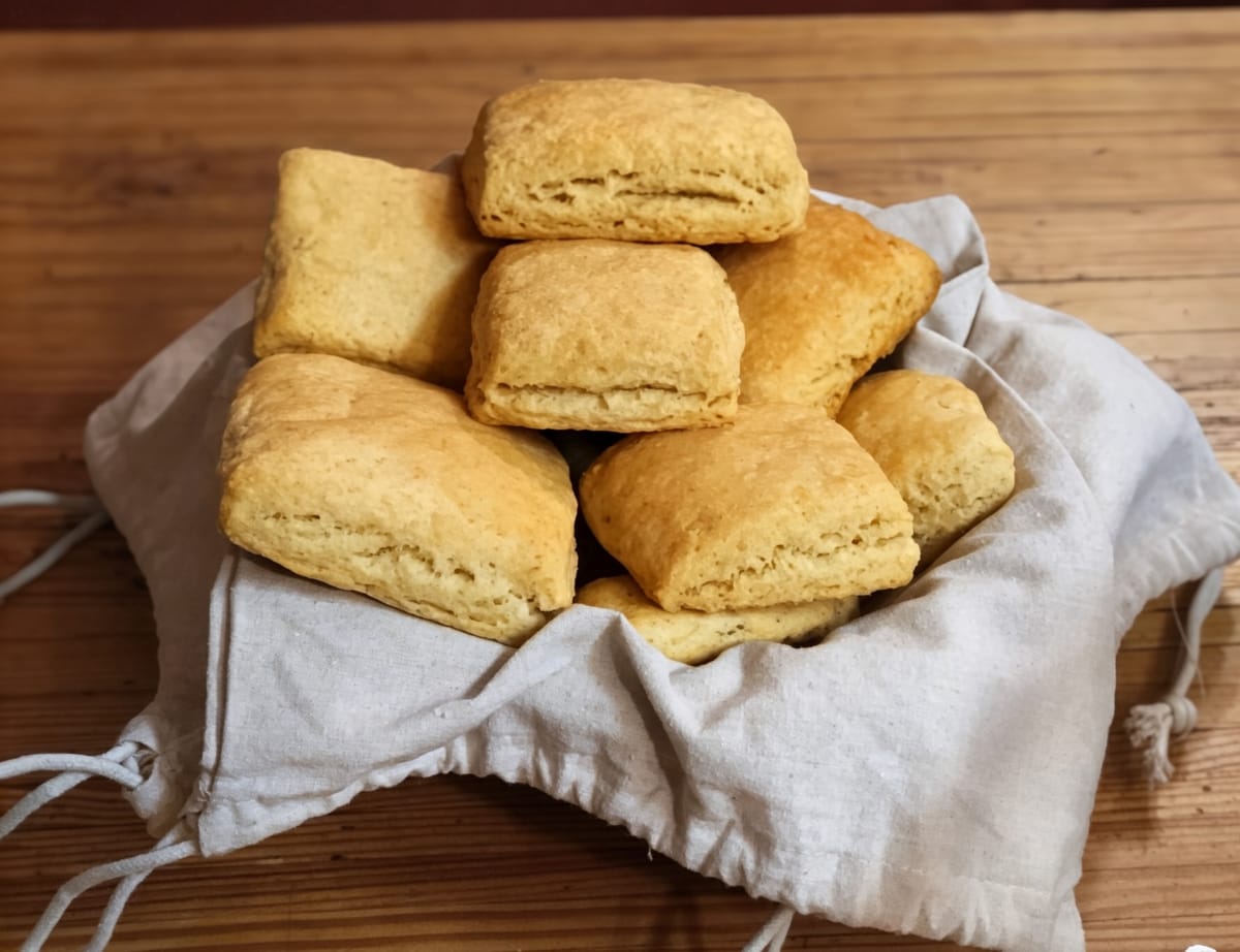 Sourdough Discard Biscuits - finished bread