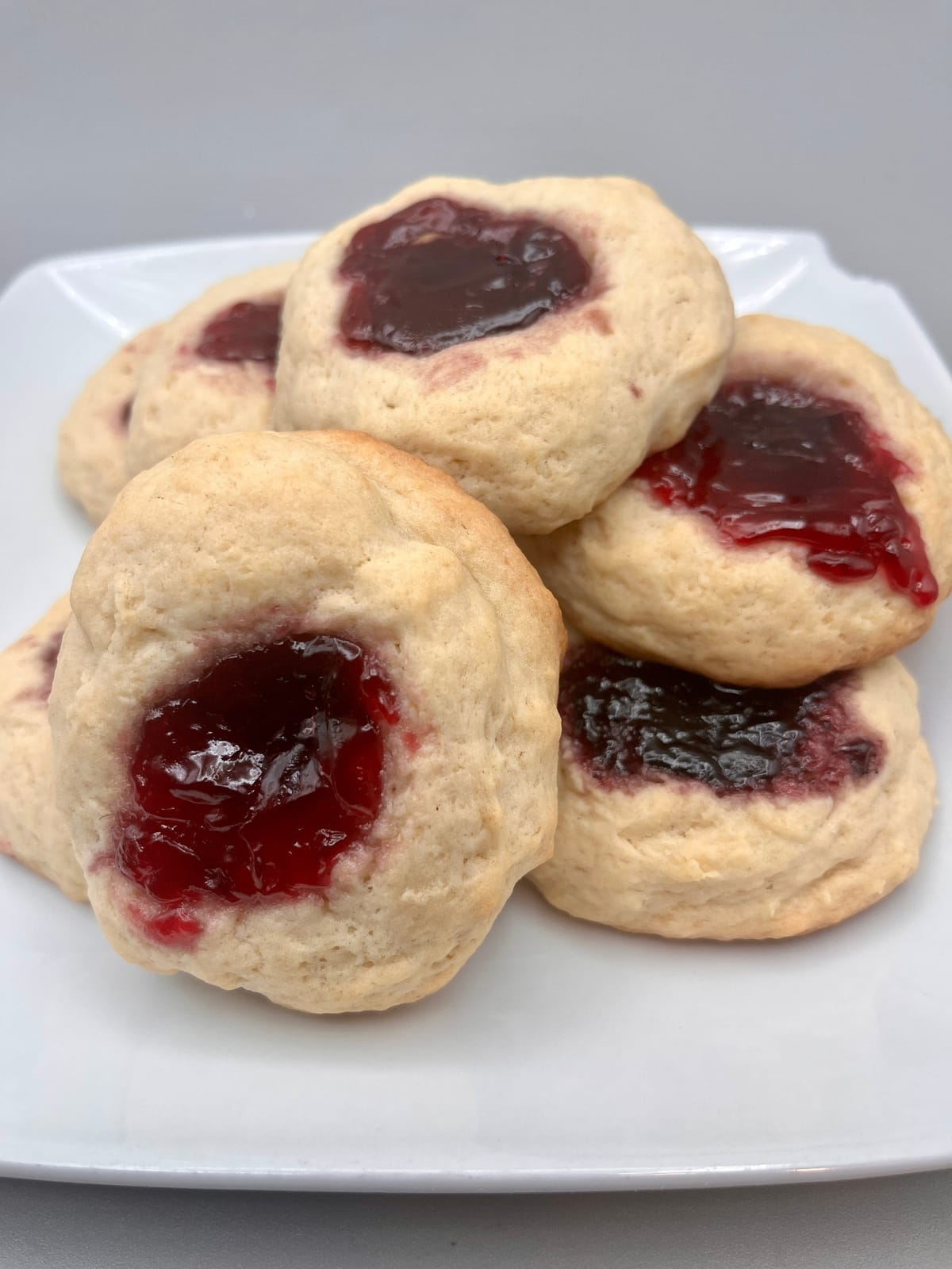 Sourdough Discard Thumbprint Cookies