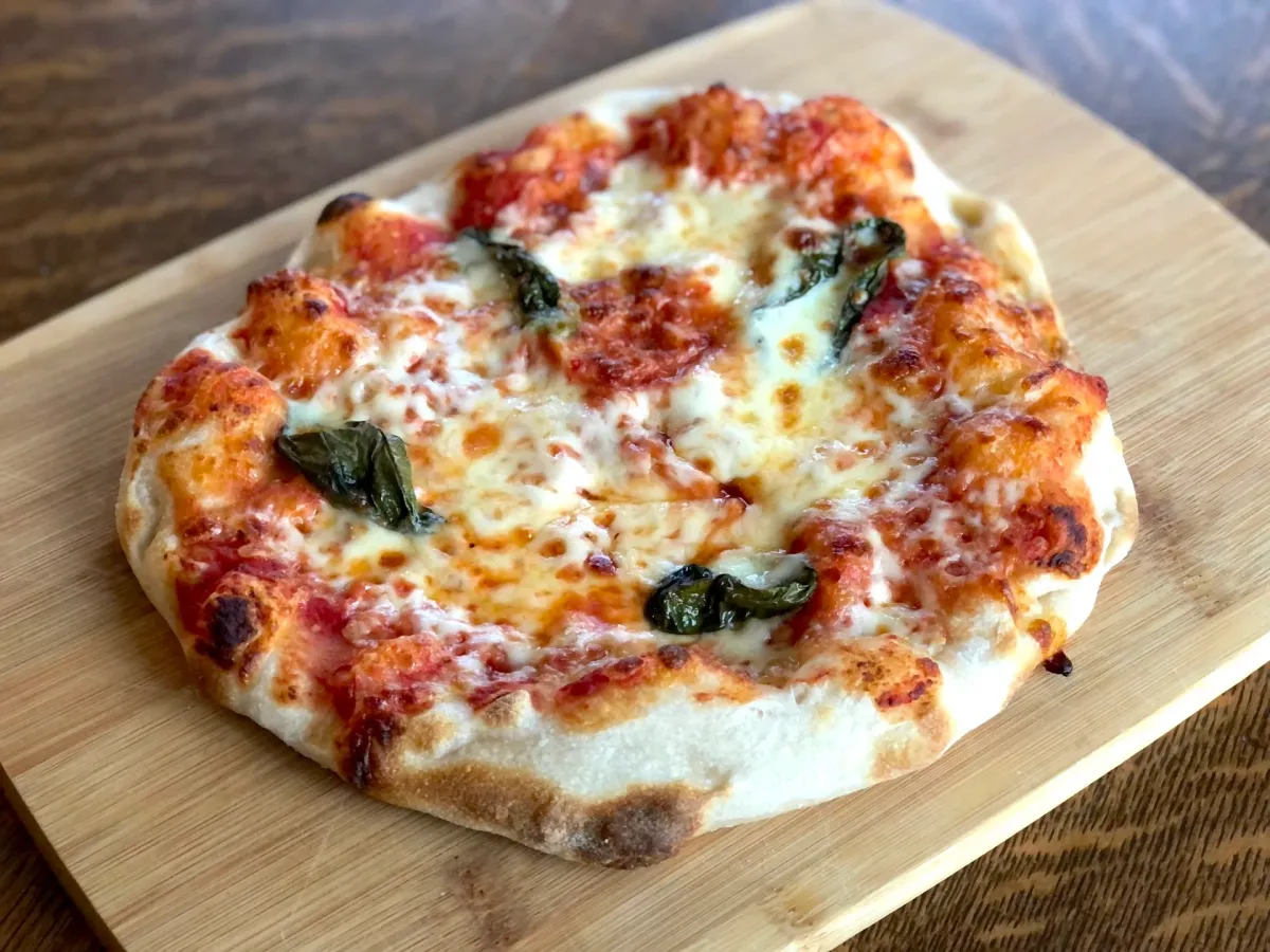 Sourdough Pizza Dough - finished bread