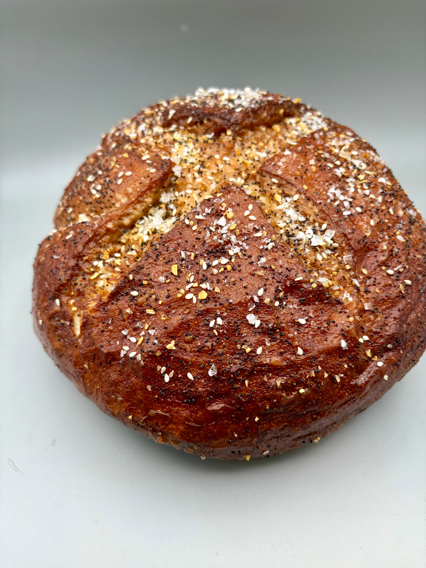 Sourdough Pretzel Loaf