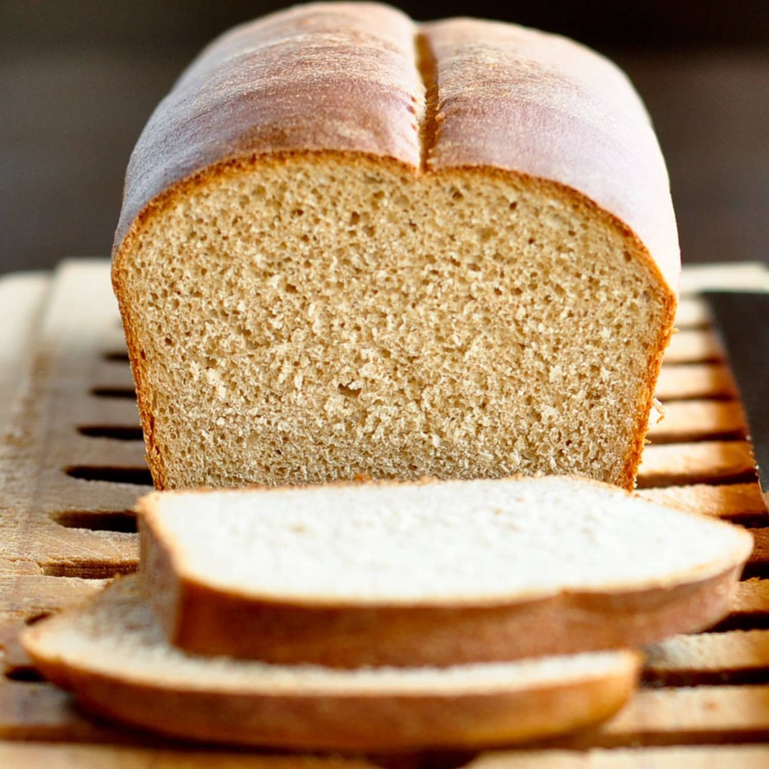 White Whole Wheat Sandwich Bread