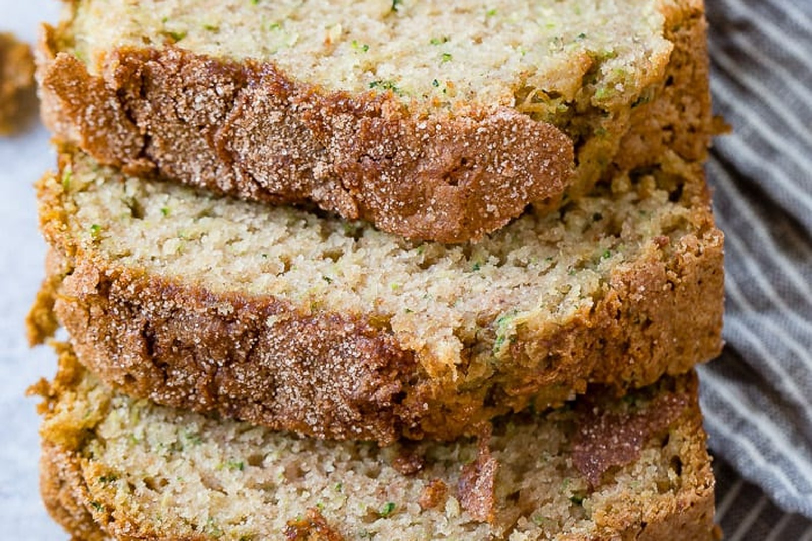 Classic Zucchini Bread - finished bread